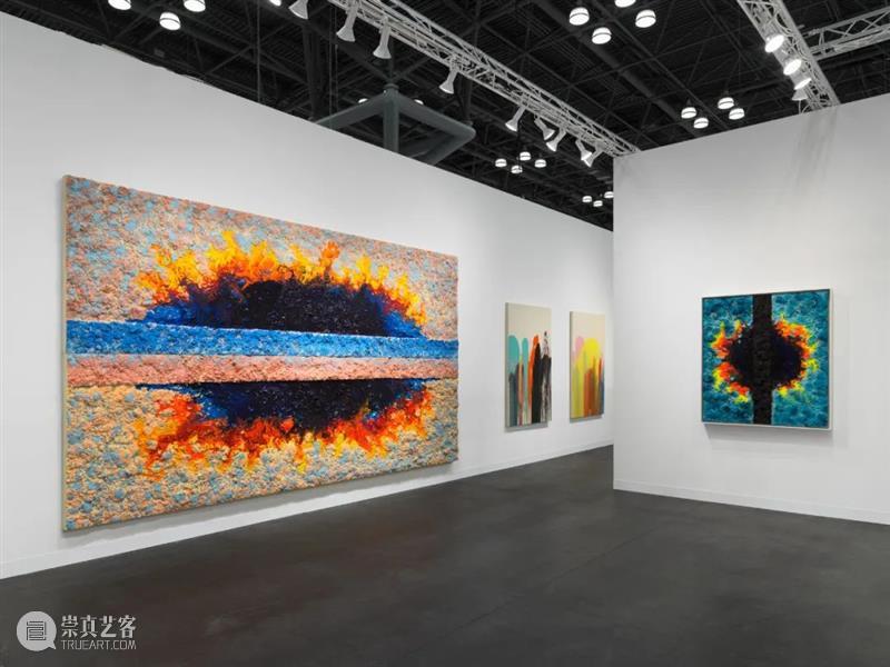 展览现场|阿尔敏·莱希参展2022年纽约军械库艺术博览会|展位121 崇真艺客