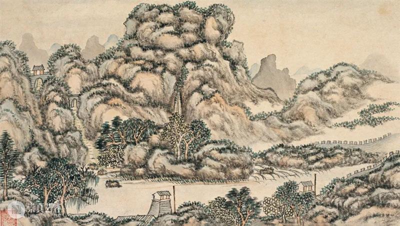 王炳画、汪由敦题《蒨园八景》、《燕京八景》图册(上) 崇真艺客