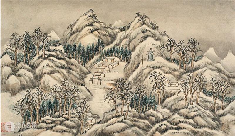 王炳画、汪由敦题《蒨园八景》、《燕京八景》图册(上) 崇真艺客