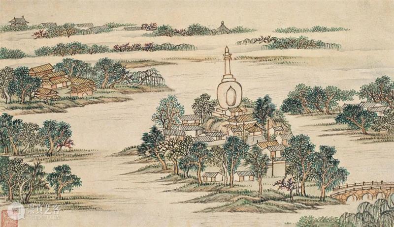王炳画、汪由敦题《蒨园八景》、《燕京八景》图册(上) 崇真艺客