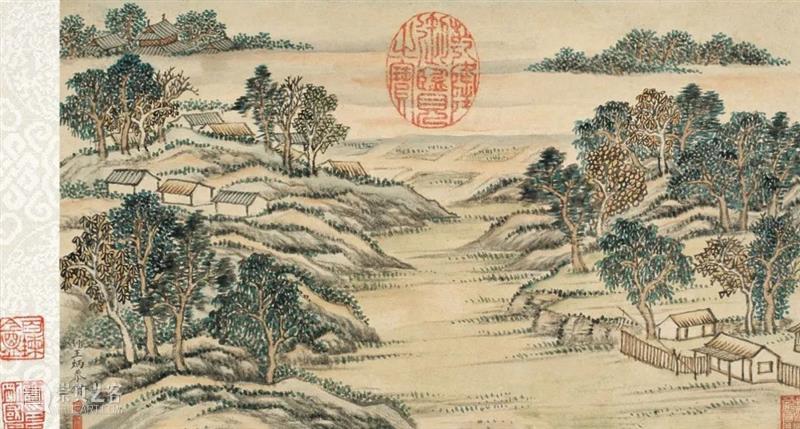 王炳画、汪由敦题《蒨园八景》、《燕京八景》图册(上) 崇真艺客