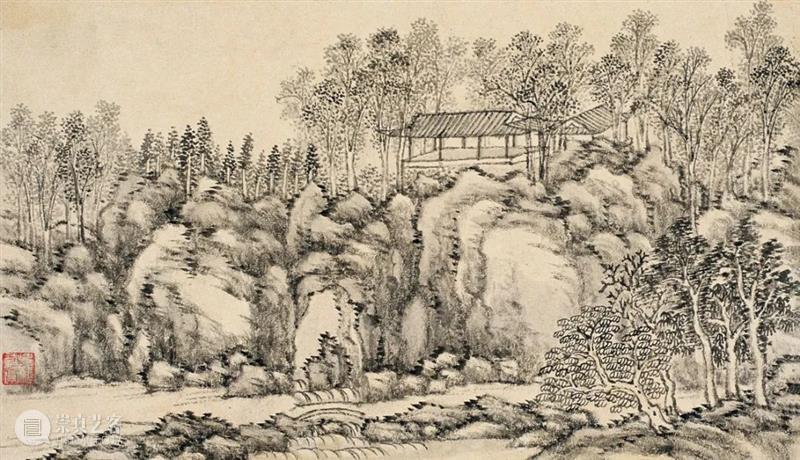 王炳画、汪由敦题《蒨园八景》、《燕京八景》图册(下) 崇真艺客