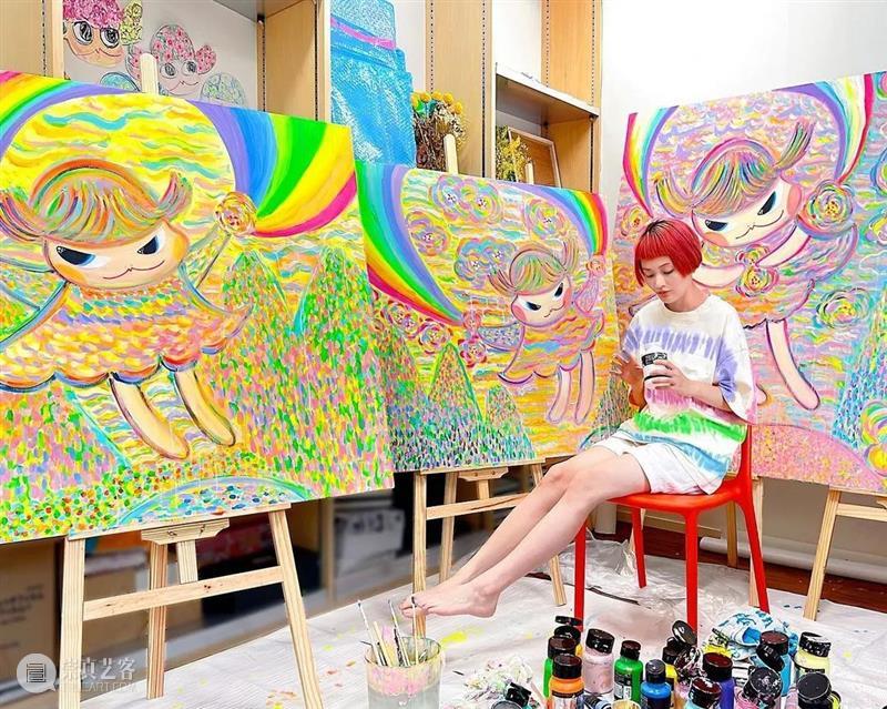 宠女狂魔以女儿为灵感，画出一个多彩世界 崇真艺客