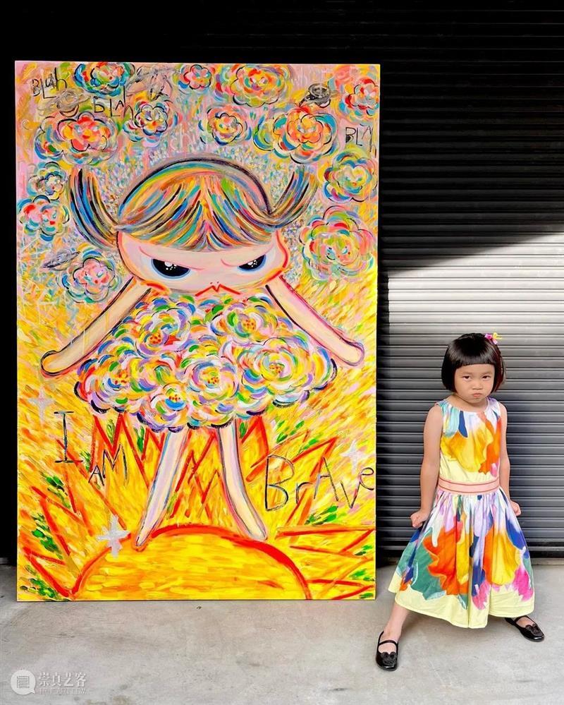 宠女狂魔以女儿为灵感，画出一个多彩世界 崇真艺客