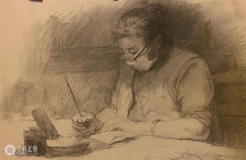 还是老素描看着够味！—— 中央美院教授于明素描作品欣赏 崇真艺客