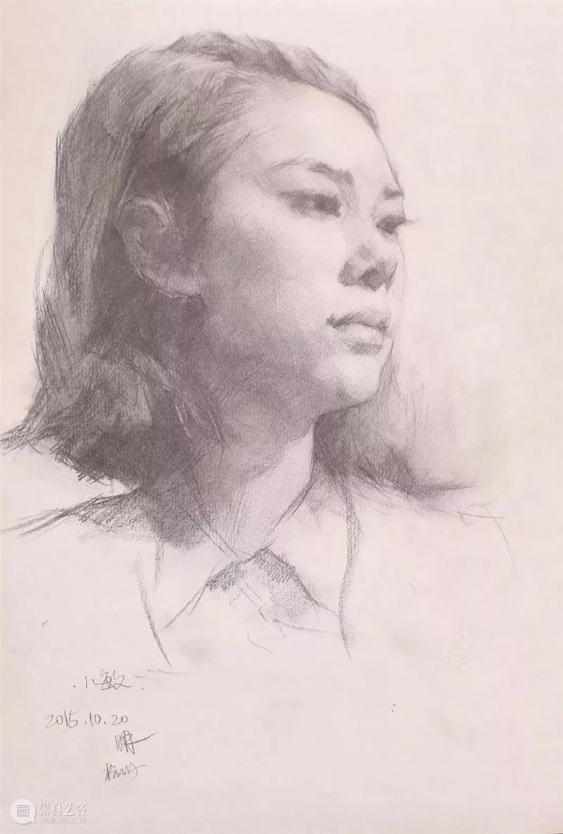 还是老素描看着够味！—— 中央美院教授于明素描作品欣赏 崇真艺客