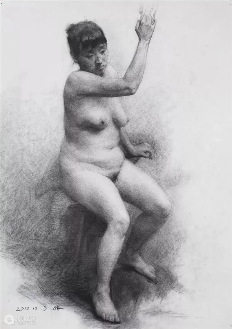 还是老素描看着够味！—— 中央美院教授于明素描作品欣赏 崇真艺客