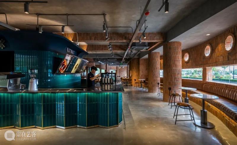 当砖流动起来，越南最大连锁咖啡店：Katinat Saigon 崇真艺客