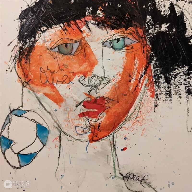 退休后才开始画画的奶奶,在网上圈粉几十万 崇真艺客