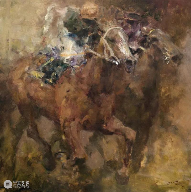 美博美术馆 | 朱国荣：由形生势——贝家骧的马系列创作 崇真艺客