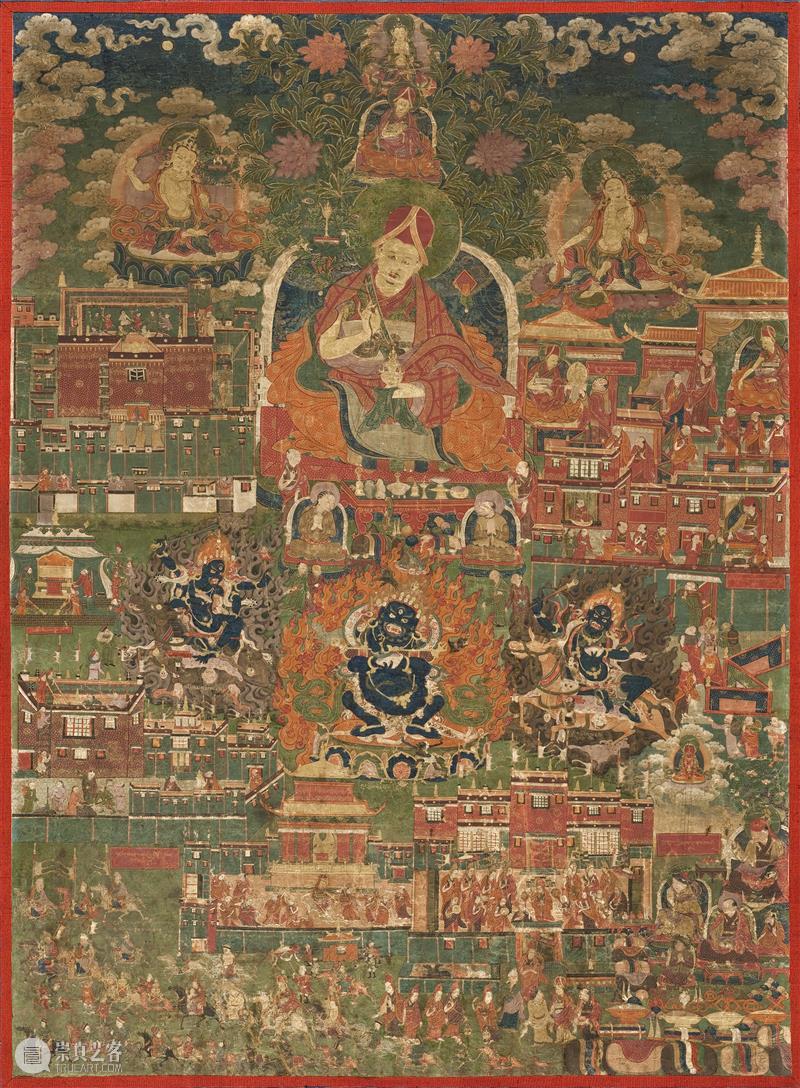 馆藏中国：美国洛杉矶郡立艺术博物馆藏唐卡 博文精选 南山供秀 崇真艺客