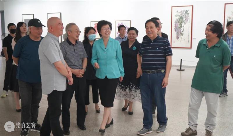 湖北省文化和旅游厅党组书记、厅长李述永到湖北美术馆参观 崇真艺客