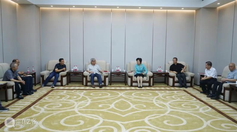 湖北省文化和旅游厅党组书记、厅长李述永到湖北美术馆参观 崇真艺客