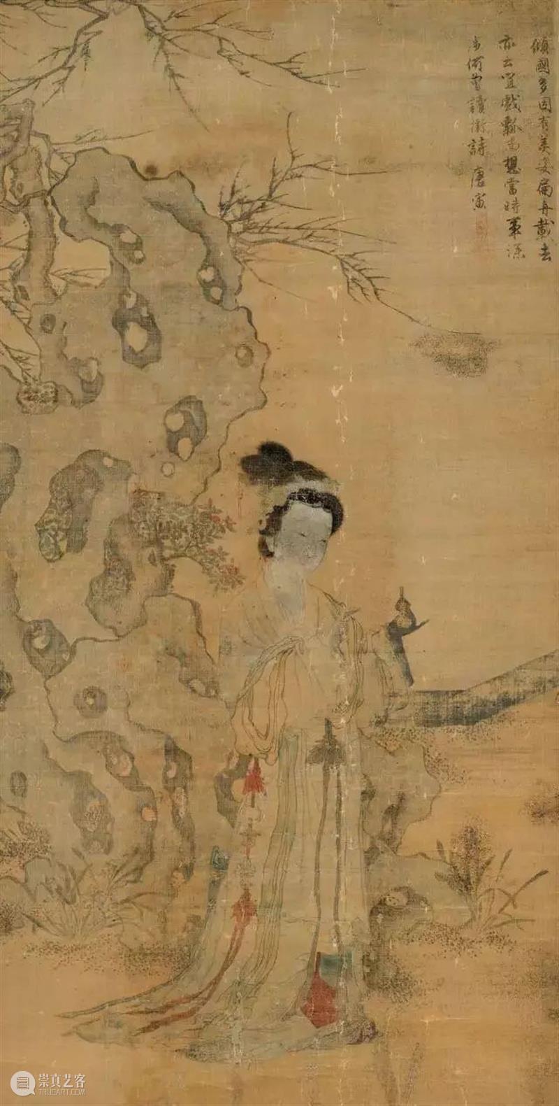 唐伯虎笔下的美人儿：尽显才子风流 崇真艺客