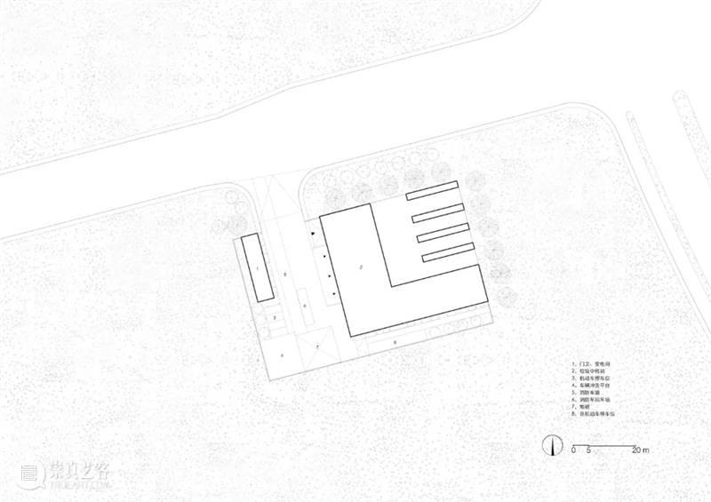 在垃圾中转站中，讨论结构与光 / 潘晖建筑 崇真艺客