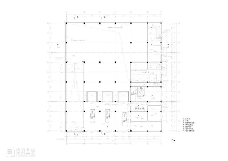 在垃圾中转站中，讨论结构与光 / 潘晖建筑 崇真艺客