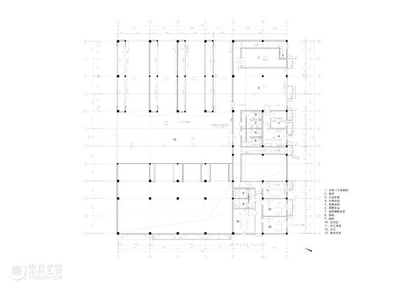 在垃圾中转站中，讨论结构与光 / 潘晖建筑 崇真艺客
