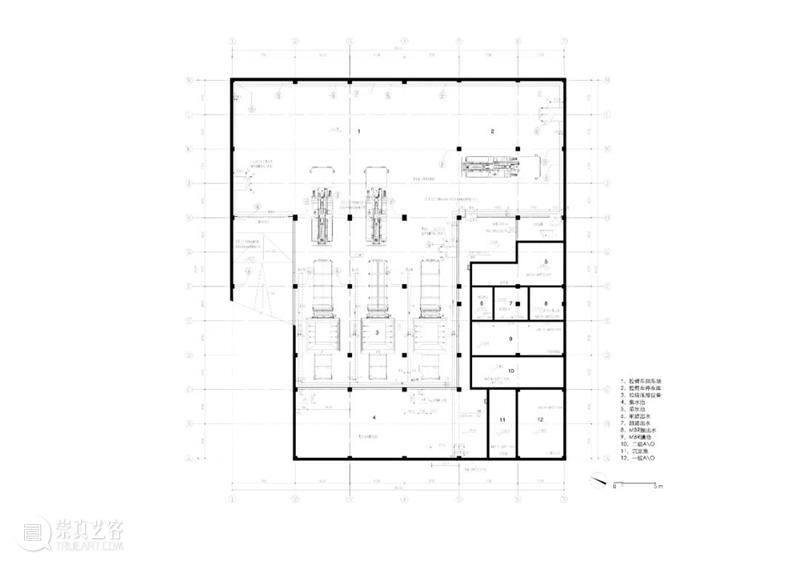 在垃圾中转站中，讨论结构与光 / 潘晖建筑 崇真艺客