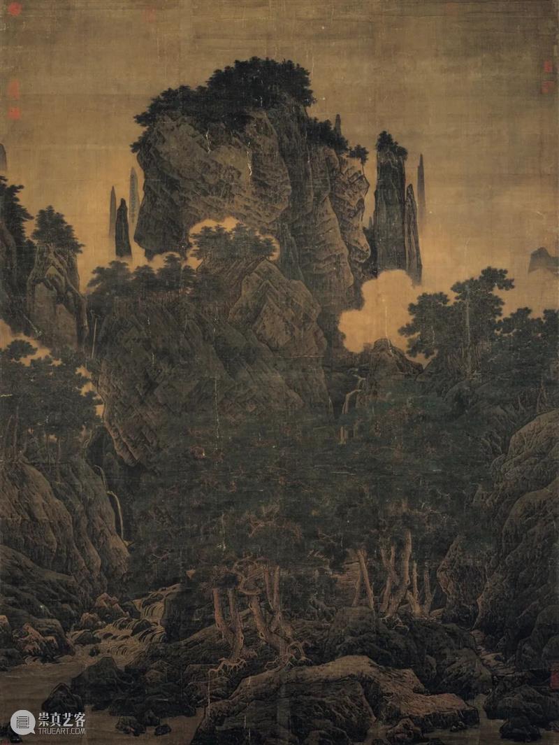 琼楼玉宇 | 比肩美术馆藏吴冠中的《侗家山寨》点亮今秋 崇真艺客