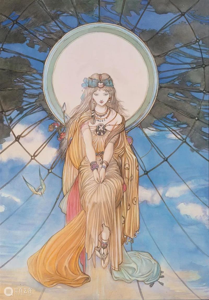 走进慕夏的二次元空间，来一场治愈之旅 崇真艺客