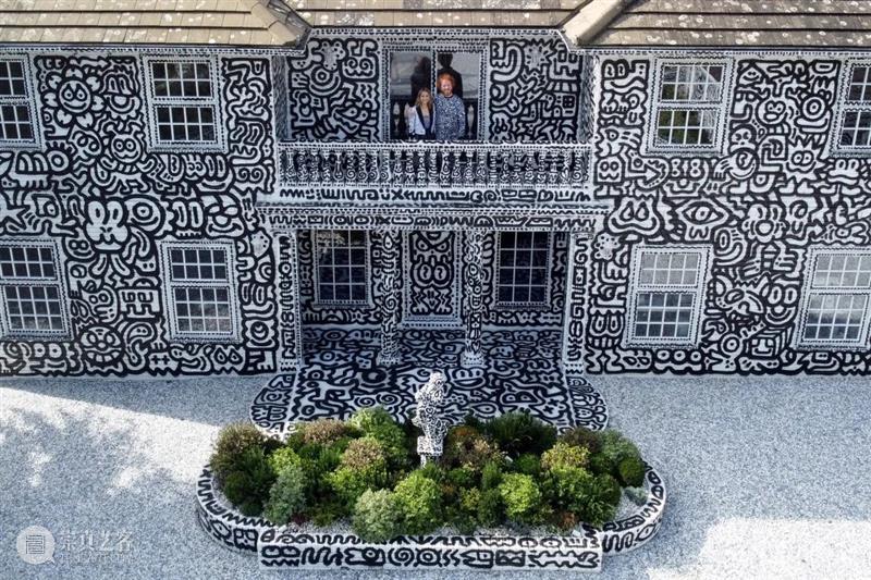 涂鸦天才Mr Doodle的惊世新作：“I doodled my house!” 崇真艺客