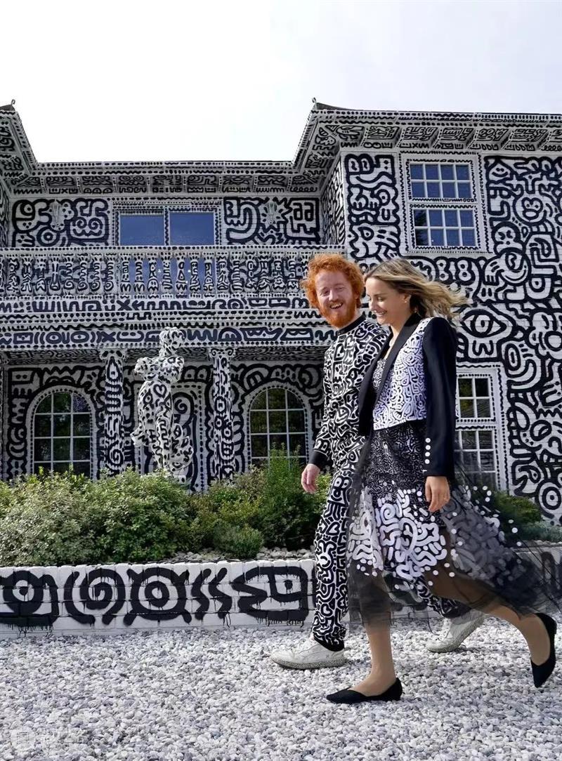 涂鸦天才Mr Doodle的惊世新作：“I doodled my house!” 崇真艺客