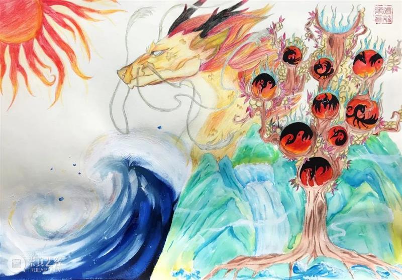 【上海美术馆 | 活动】“创世神话·童画中华”优秀作品云上分享第十二期，看孩子们天马行空的想象力 崇真艺客