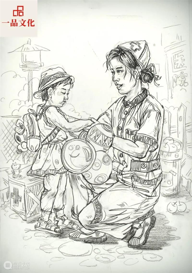 2023届广东省美术模考【速写高分卷点评】，作品的完成度很高 ！ 崇真艺客