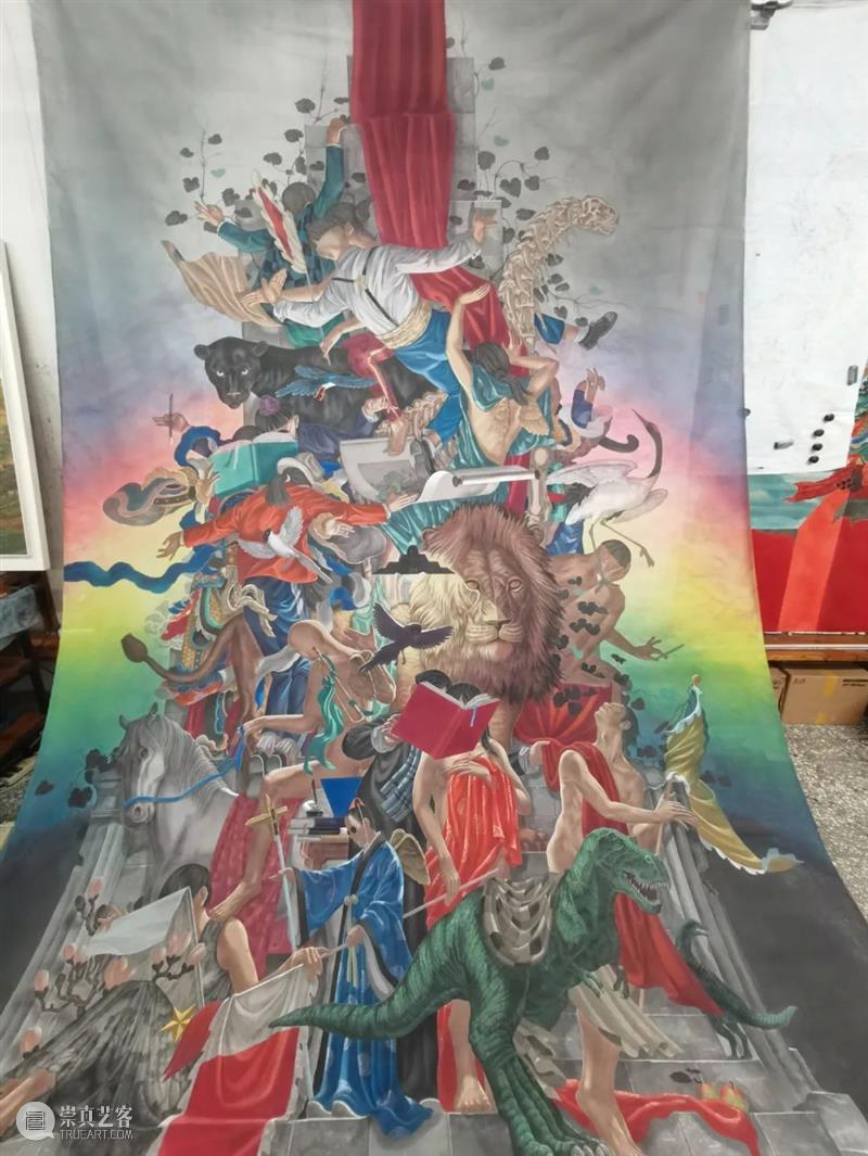 画廊艺术家I吕鹏带来《通天塔》以及群展《百草园》和《幻.季》中自然的心灵 视频资讯 在3画廊 崇真艺客