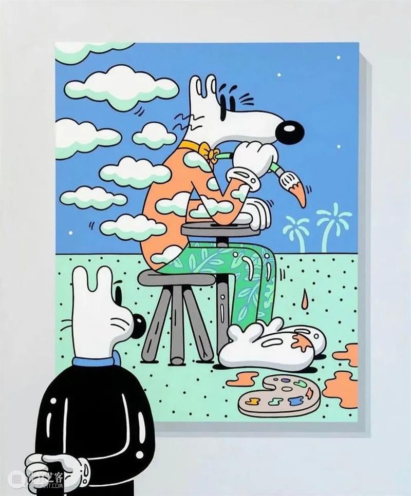 【IFA-艺术赏析】Steven Harrington |烈日、阳光、棕榈树与Dog Mello 崇真艺客