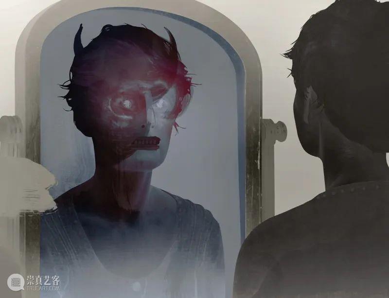 照镜子能有多诡异？ 崇真艺客