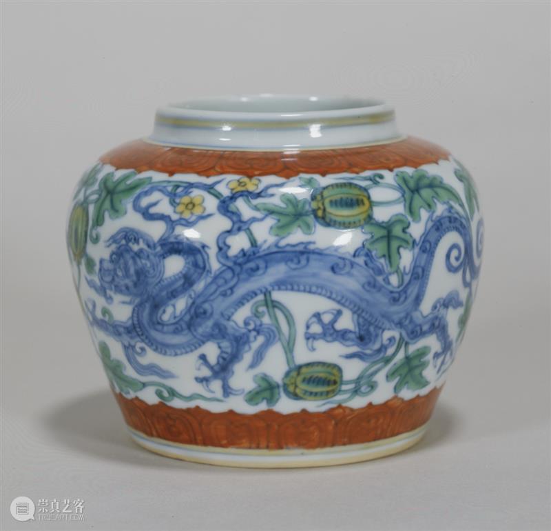 北京保利拍卖丨日夕兢兢，竟就“天”成——明成化御窑斗彩夔龙天字罐 崇真艺客
