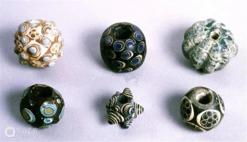 出土蜻蜓眼 ,小珠子大文化! 崇真艺客