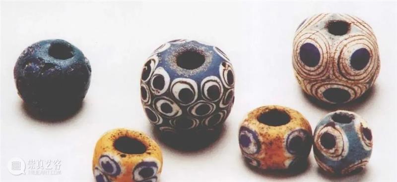 出土蜻蜓眼 ,小珠子大文化! 崇真艺客