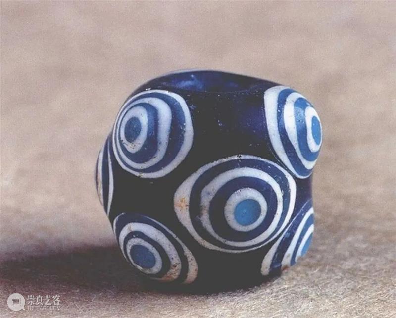出土蜻蜓眼 ,小珠子大文化! 崇真艺客
