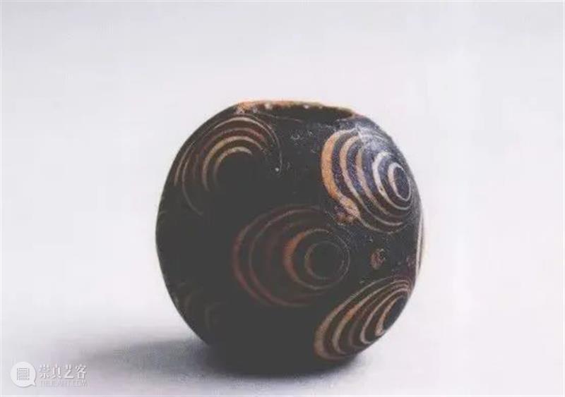 出土蜻蜓眼 ,小珠子大文化! 崇真艺客