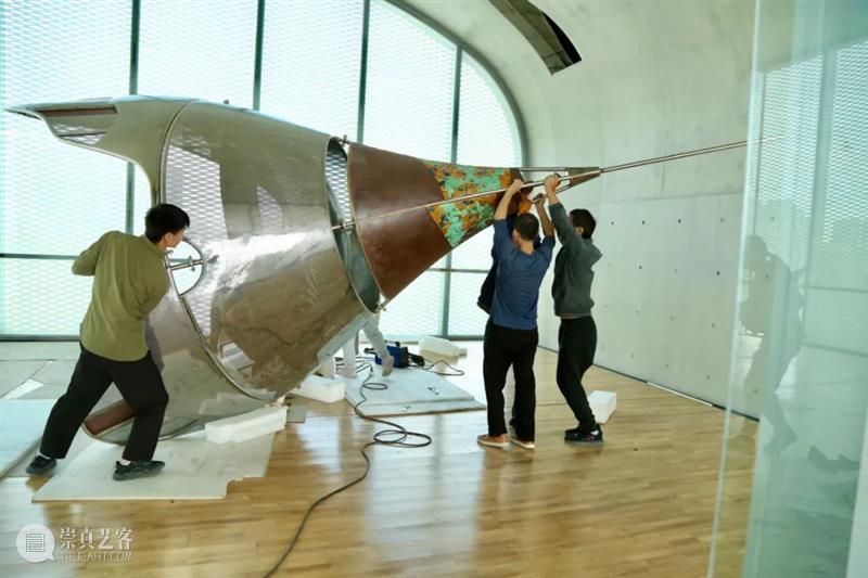 LONG剧透 | 李鸿韦个展，布展进行时 崇真艺客