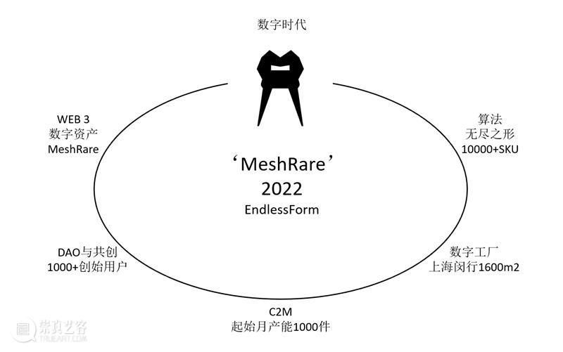 生而不同，张周捷新作品MeshRare开启数字造物新世界 崇真艺客