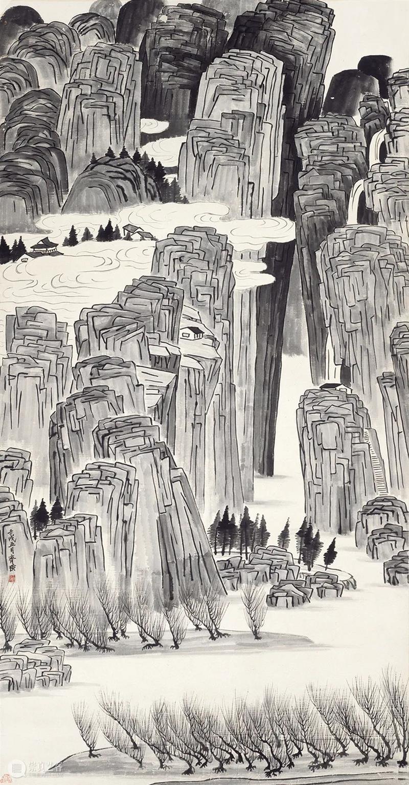 画吾自画——齐白石山水画的创作历程及特点（下） 崇真艺客