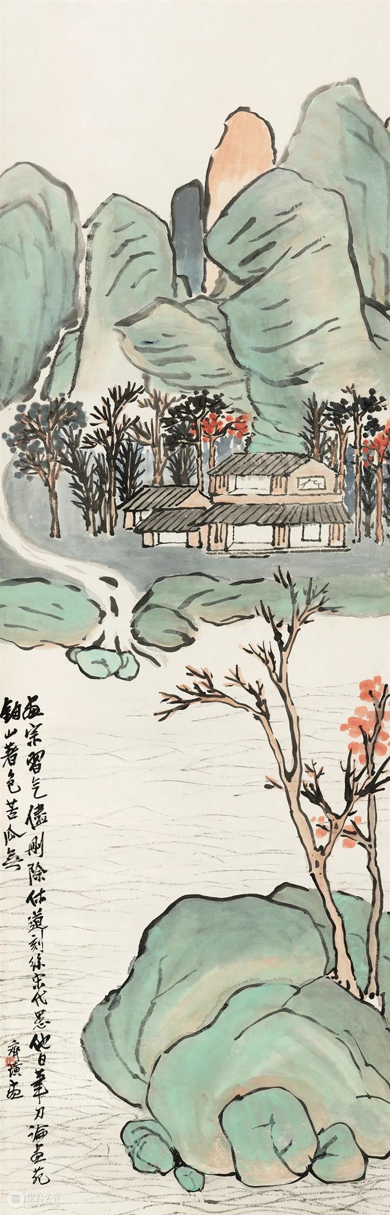 画吾自画——齐白石山水画的创作历程及特点（下） 崇真艺客