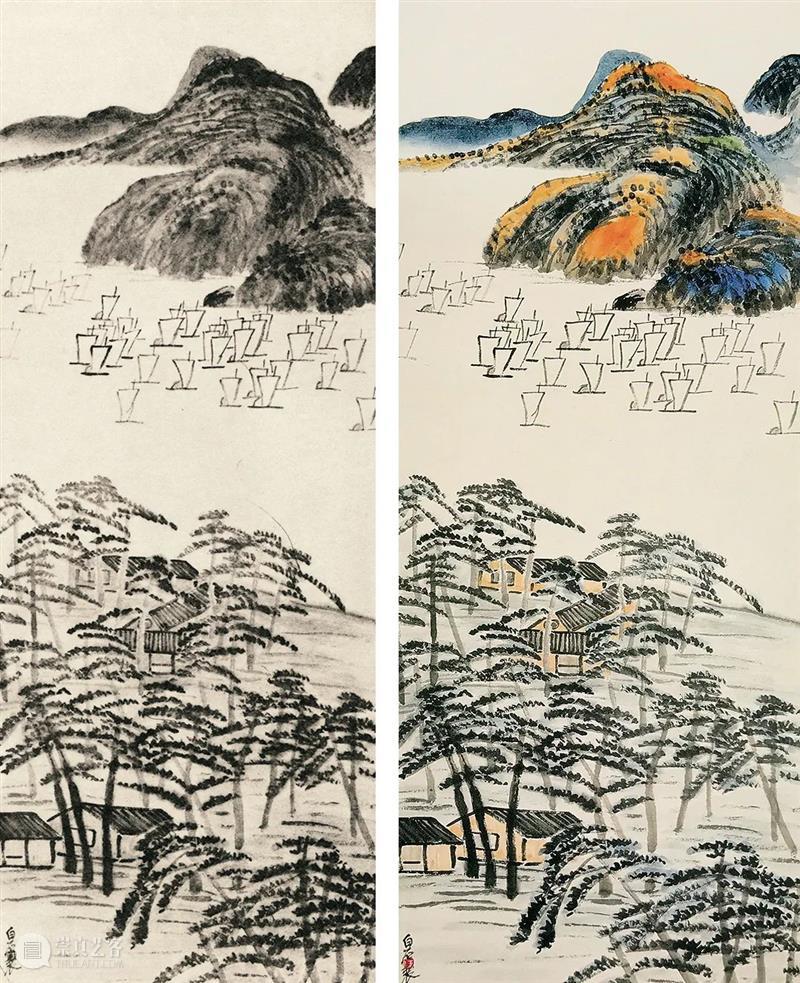 画吾自画——齐白石山水画的创作历程及特点（下） 崇真艺客