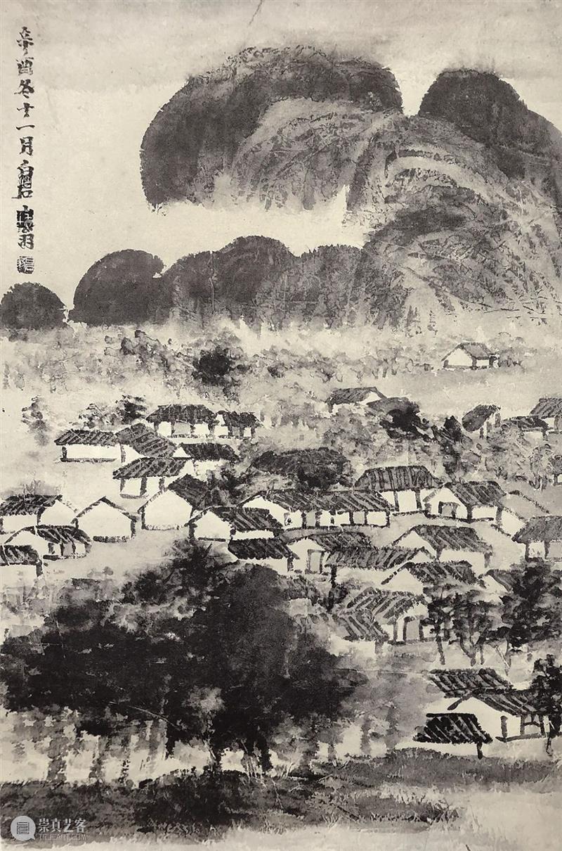 画吾自画——齐白石山水画的创作历程及特点（下） 崇真艺客