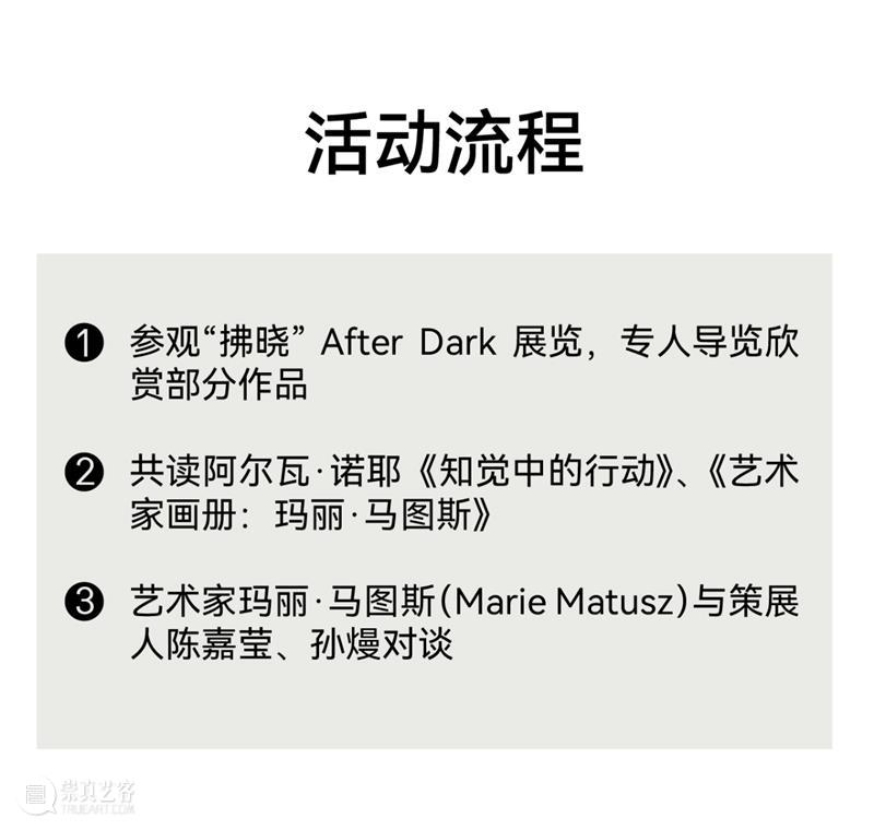 百花齐放读书会：在拂晓遇见 | 天目里美术馆 崇真艺客