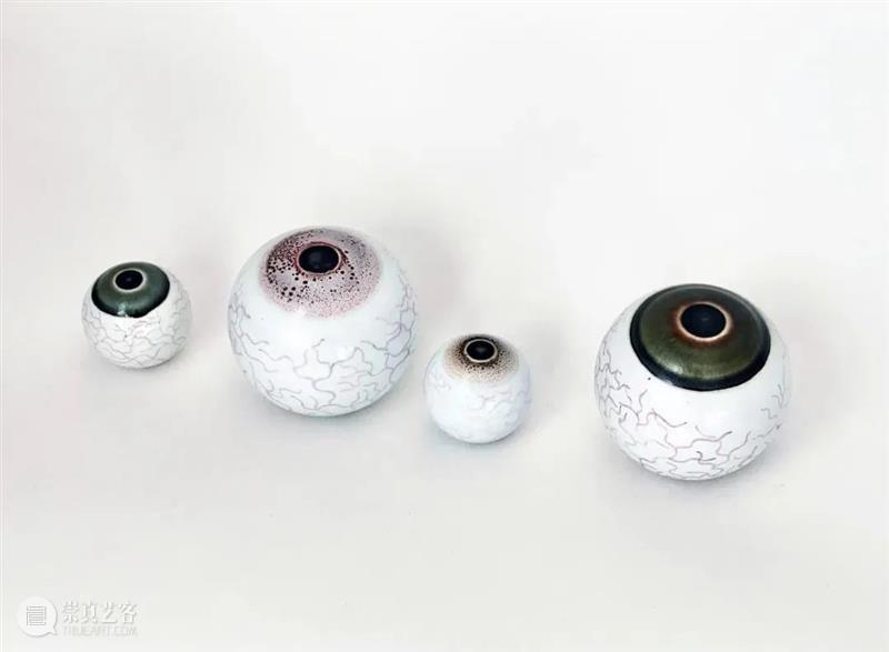 最新代理艺术家I张弱瓷雕系列《Eye眼》 崇真艺客