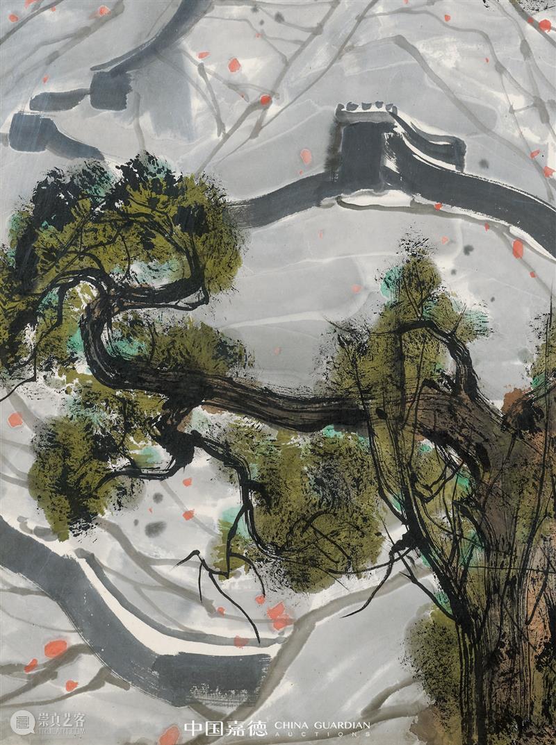 现代抒情型的美术体系——秋拍书画板块中的林风眠与吴冠中丨中国嘉德2022秋拍 崇真艺客