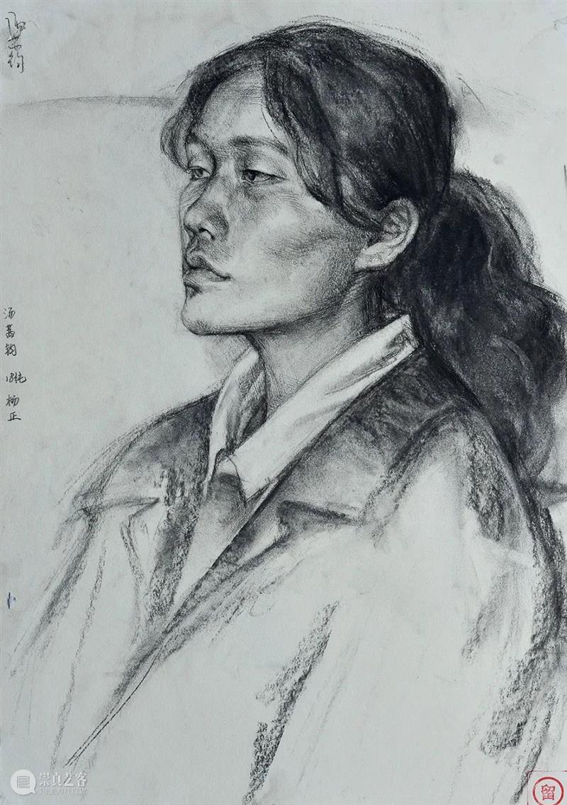 【国美留校素描作品】PK【广美留校素描作品】!各有各的风格,哪张最吸引你? 崇真艺客