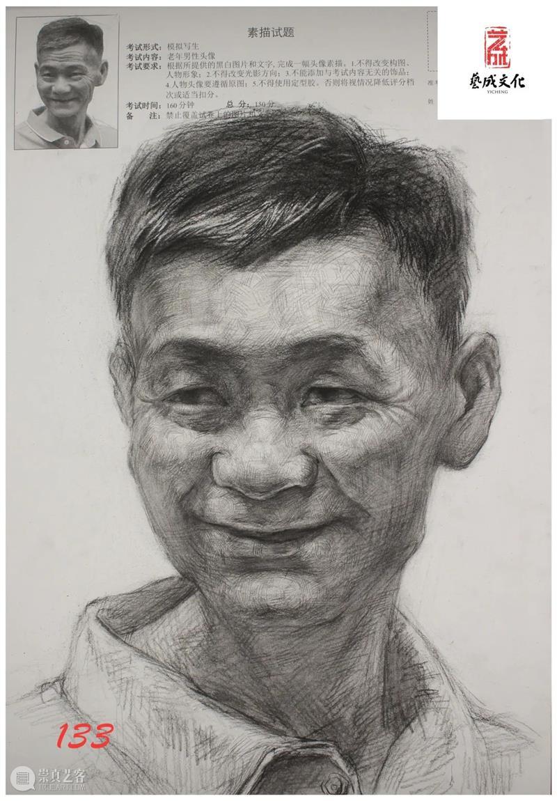 【江西省】2023届三模素描高分卷出炉！三科都太惊艳了，厉害 ！ 崇真艺客