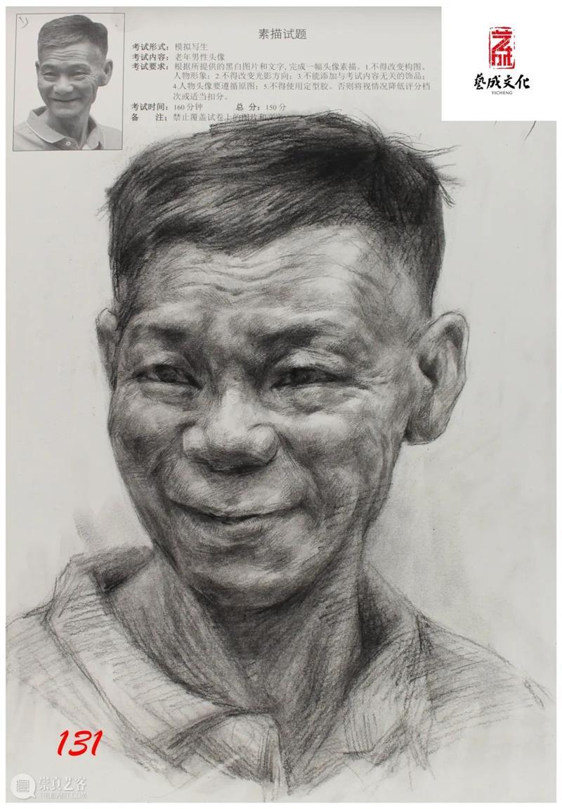 【江西省】2023届三模素描高分卷出炉！三科都太惊艳了，厉害 ！ 崇真艺客