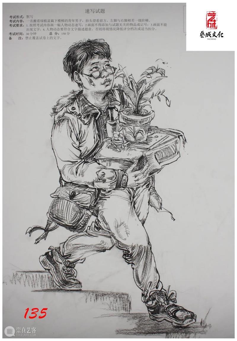 【江西省】2023届三模素描高分卷出炉！三科都太惊艳了，厉害 ！ 崇真艺客