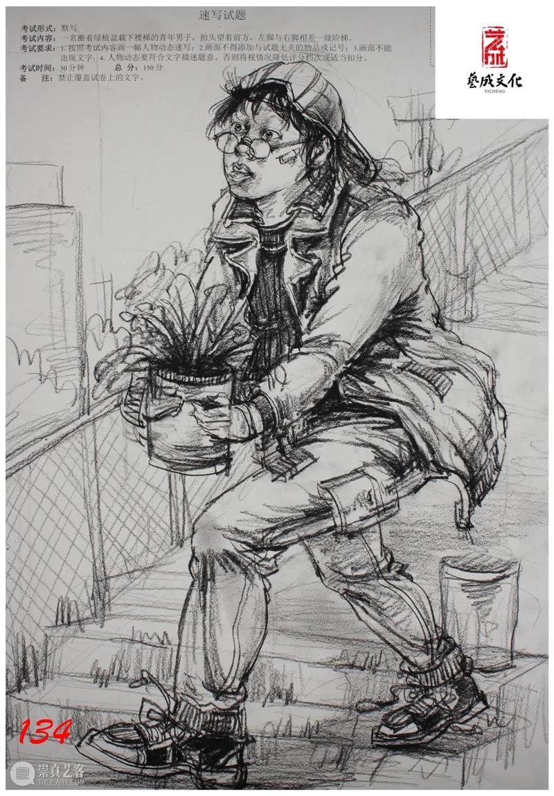 【江西省】2023届三模素描高分卷出炉！三科都太惊艳了，厉害 ！ 崇真艺客